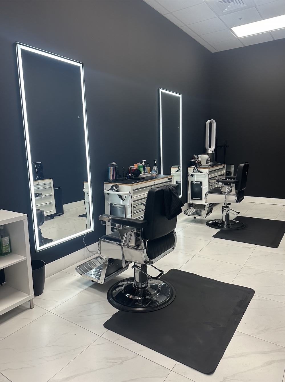 Inside Barberology — the shop floor